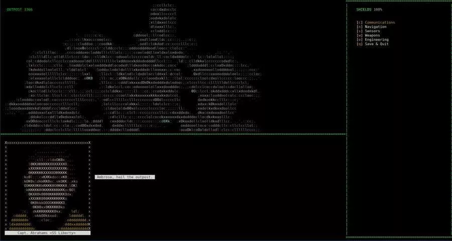 Omega Doom - An ASCII Space Adventure